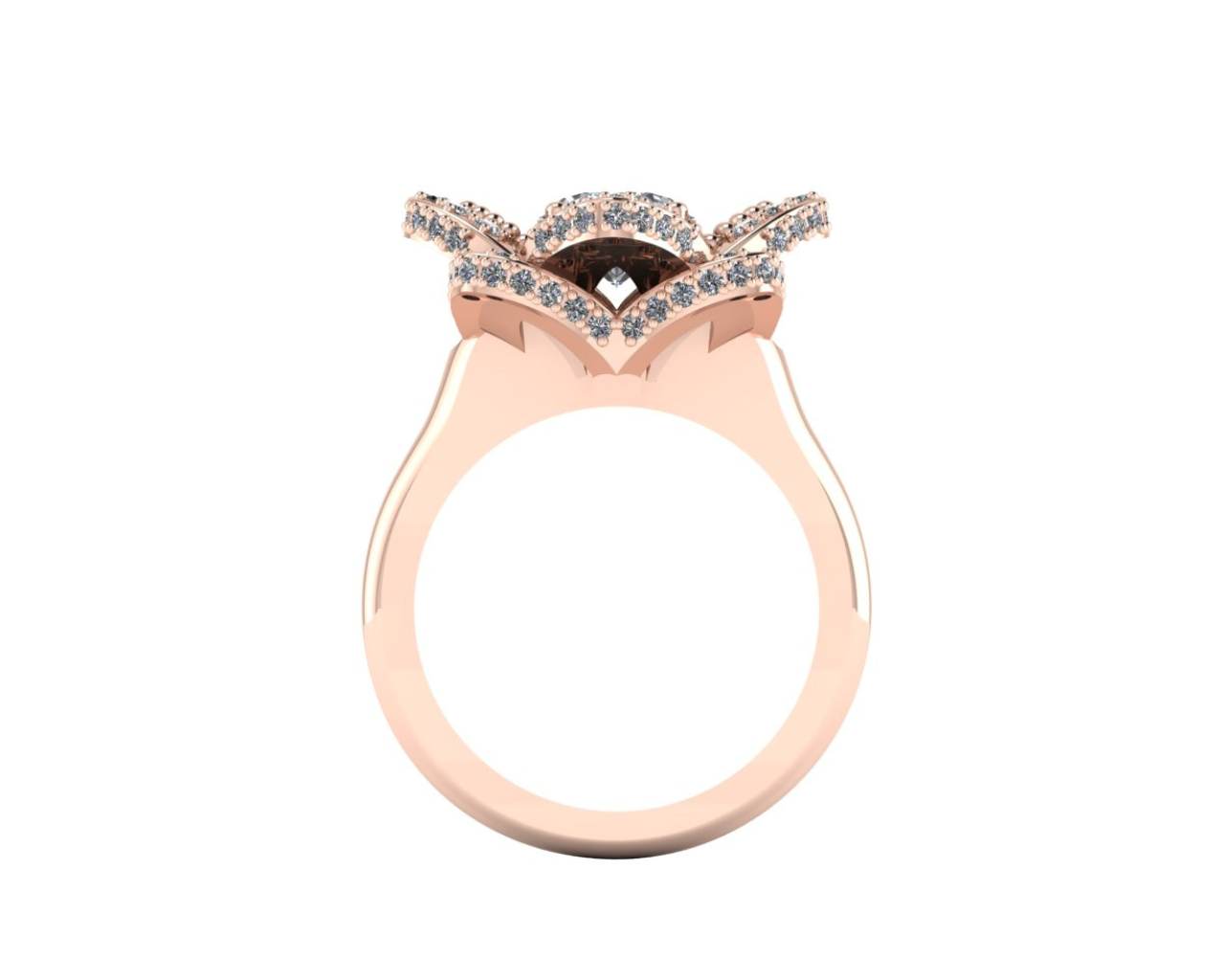 FLOWER DIAMOND RING
