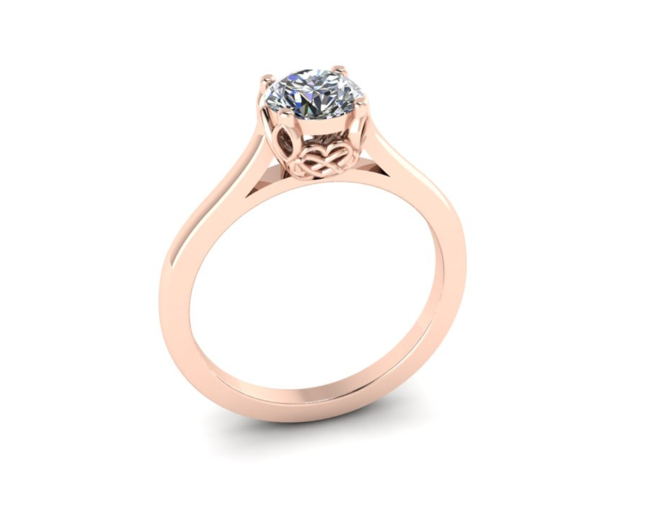 ROUND SOLITAIRE DIAMOND RING