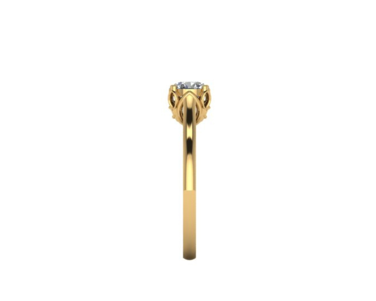 ROUND SOLITAIRE DIAMOND RING