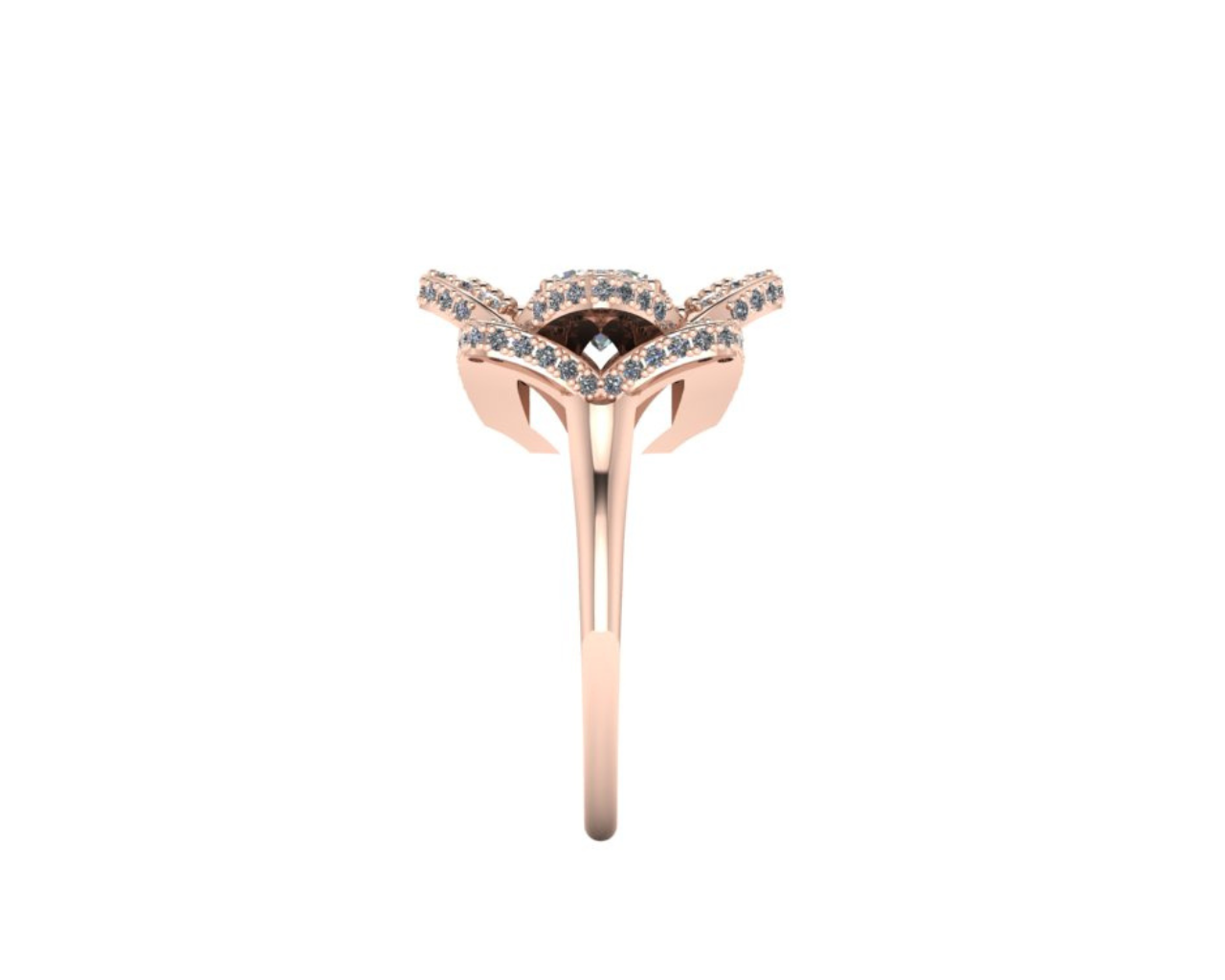 FLOWER DIAMOND RING