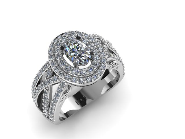 THE ROMANTIC COUPLE DIAMOND RING