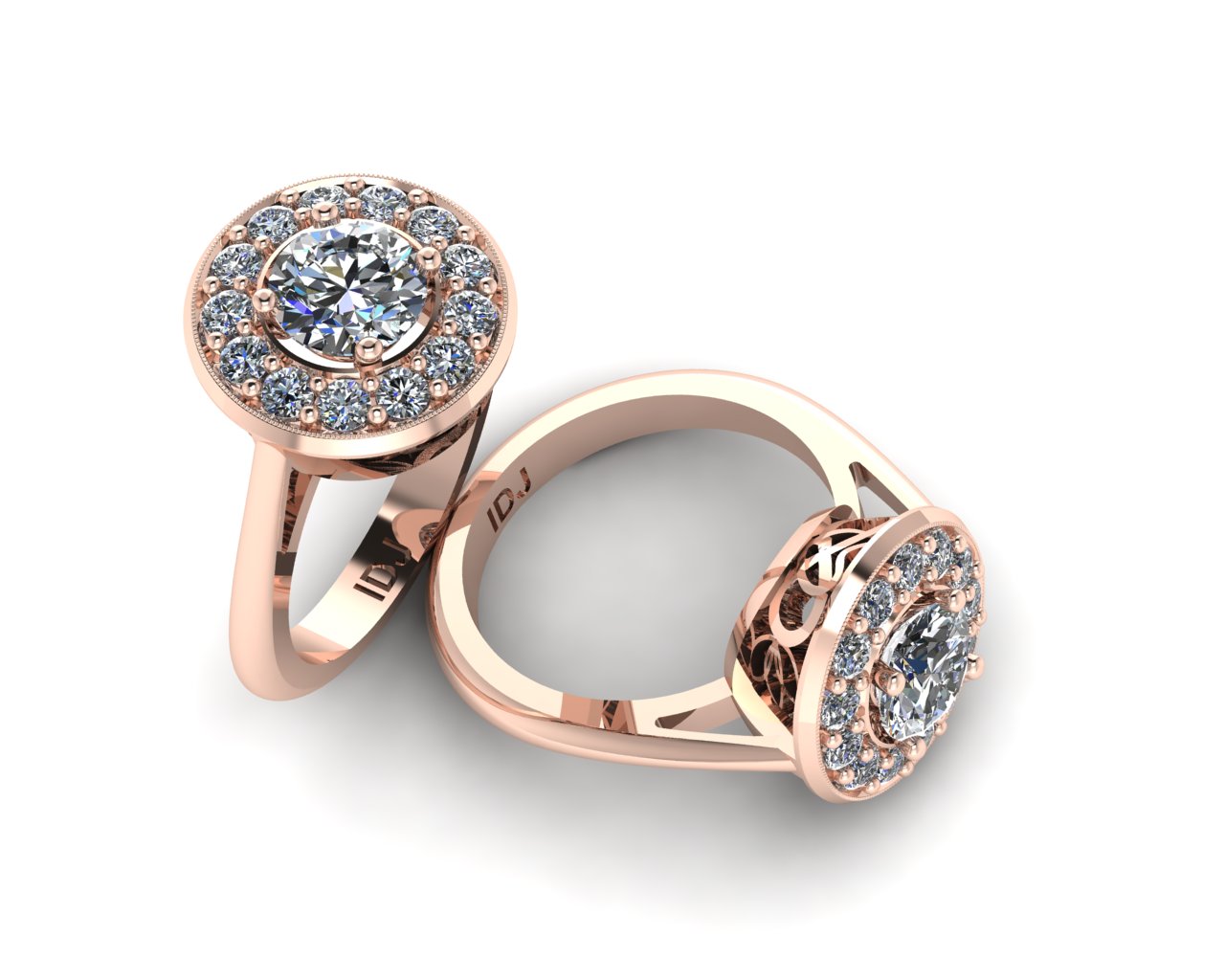 THE DIAMOND CLUSTER ENGAGEMENT RING