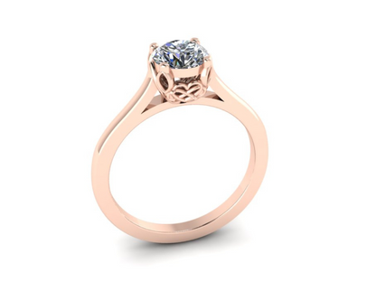 ROUND SOLITAIRE DIAMOND RING