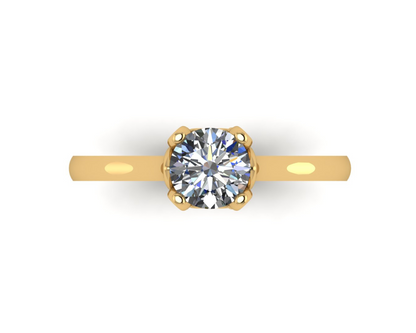 ROUND SOLITAIRE DIAMOND RING