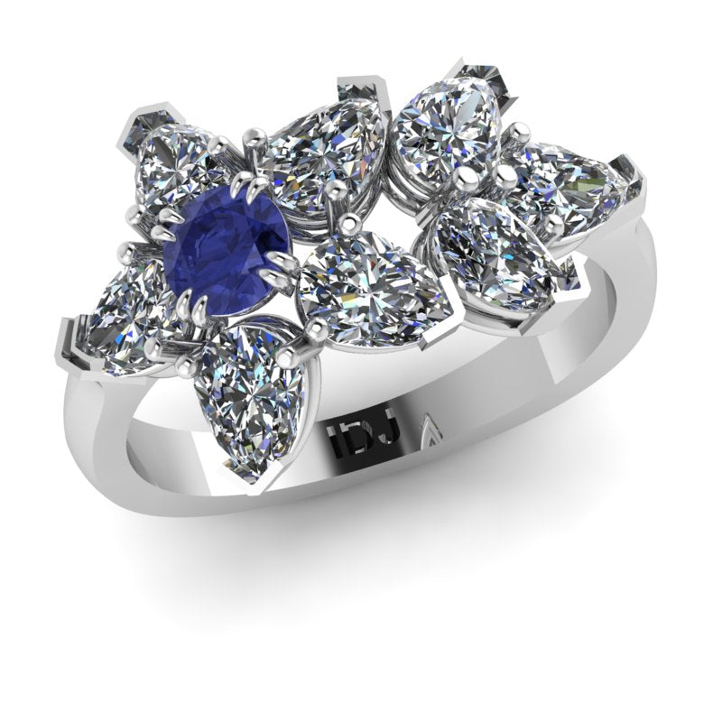 CLASSIC FLORAL DIAMOND RING