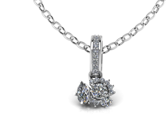COCKTAIL DIAMOND PENDANT