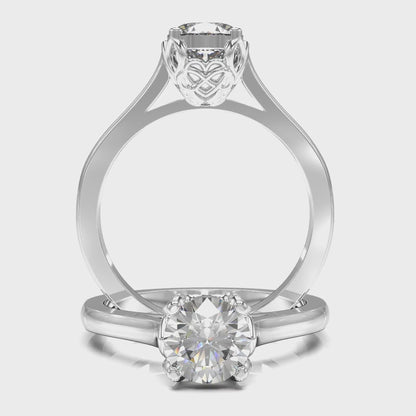 ROUND SOLITAIRE DIAMOND RING